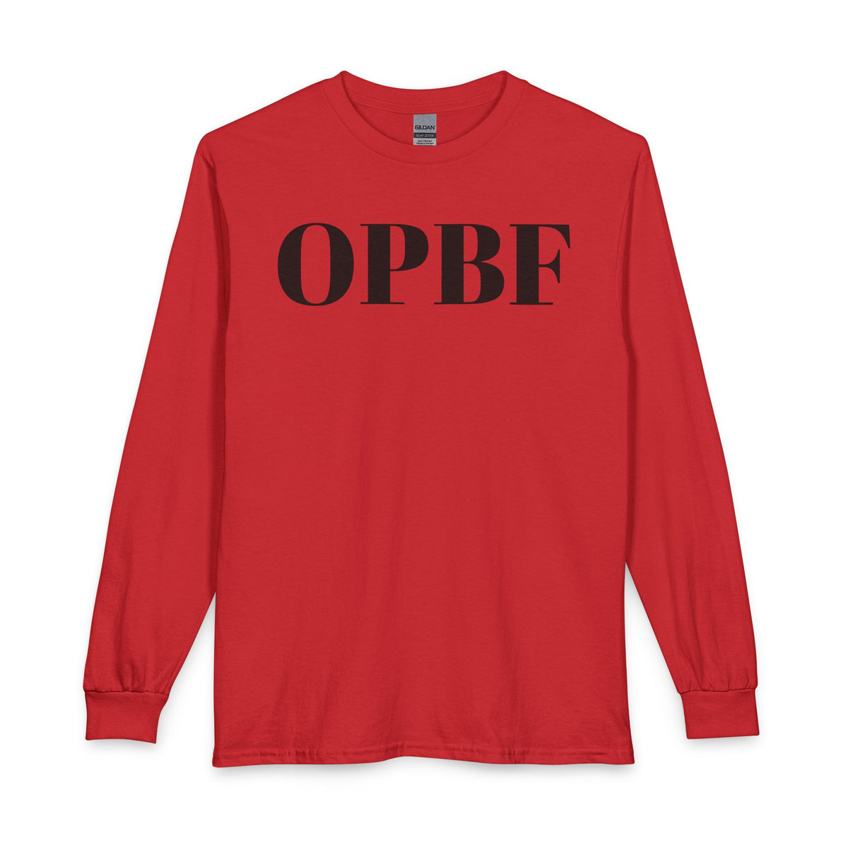 OPBF Long Sleeve Tee — "Better 1% Forever" Continuous Improvement Motivational Shirt