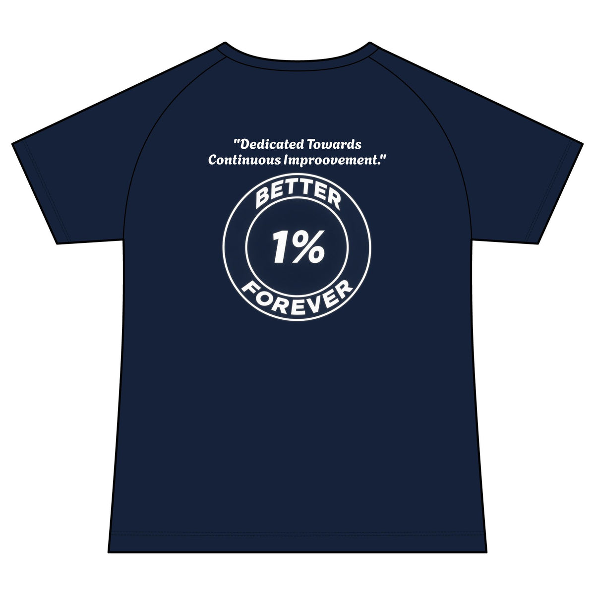 One Percent Better Forever V-Neck Tee