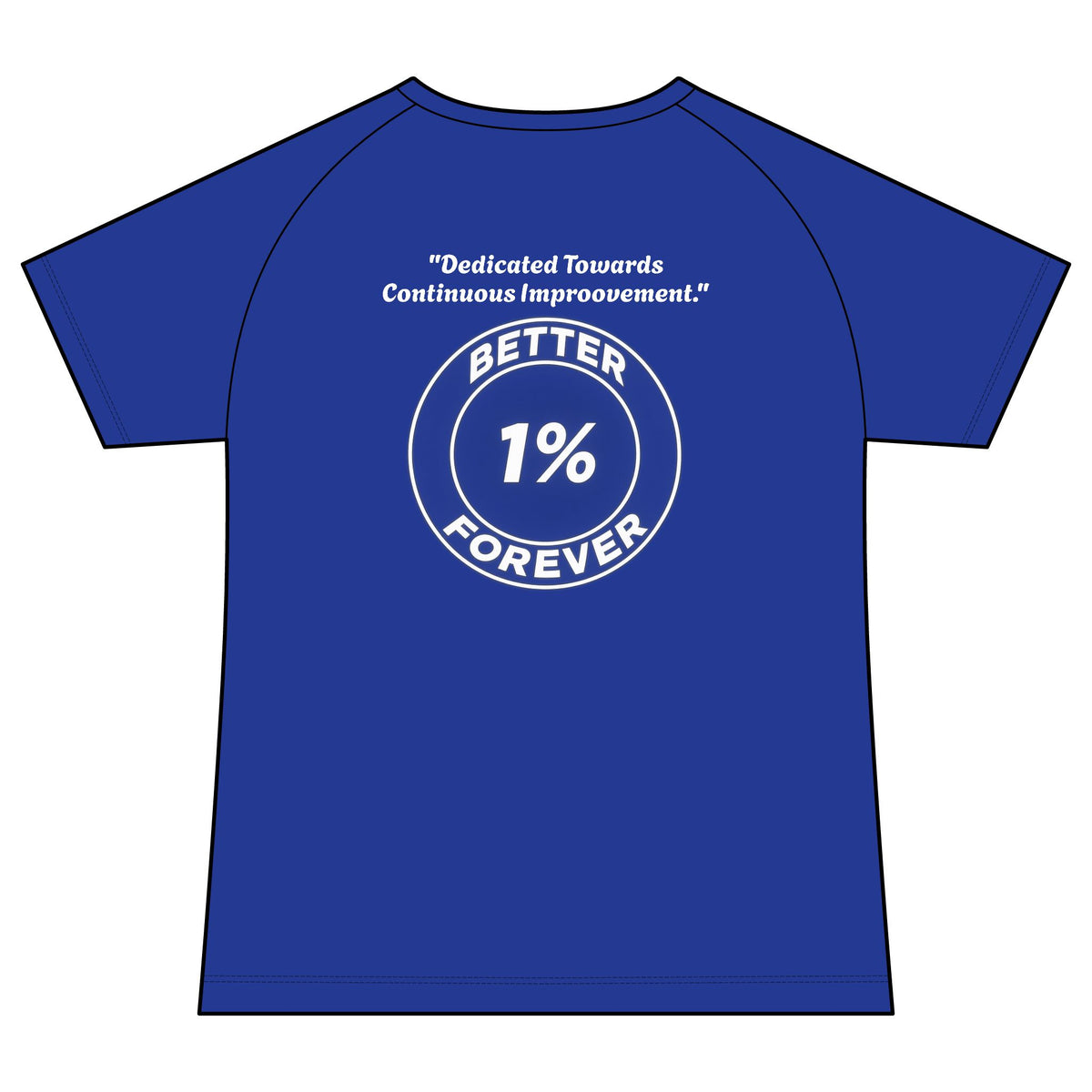 One Percent Better Forever V-Neck Tee