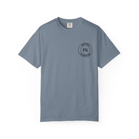 1% Better T-Shirt — "Dedicated Towards Continuous Improvement" Inspirational Tee
