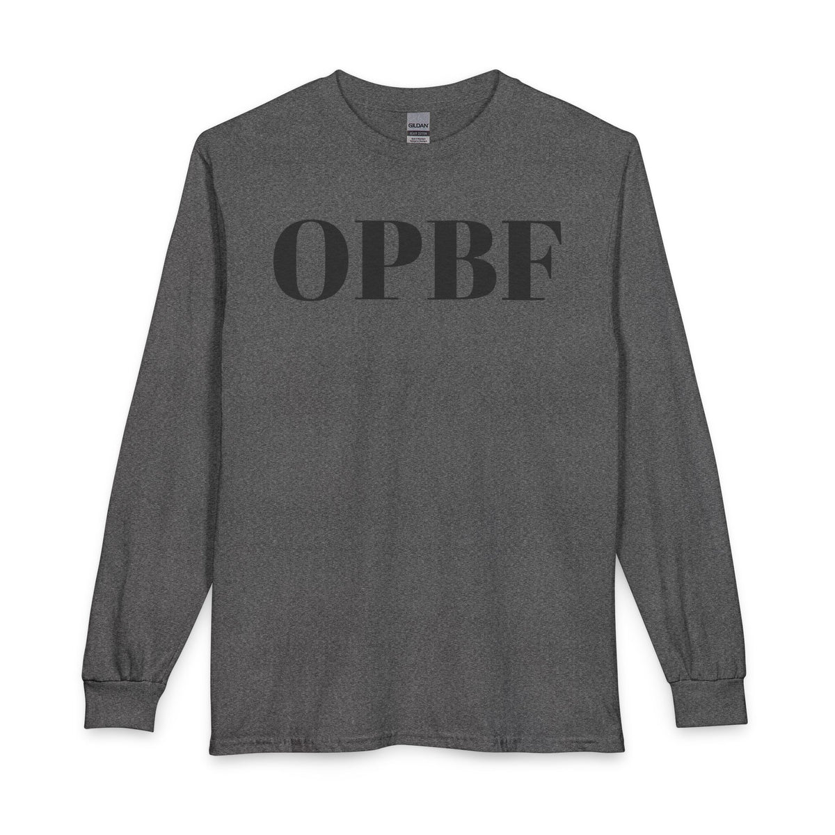 OPBF Long Sleeve Tee — "Better 1% Forever" Continuous Improvement Motivational Shirt