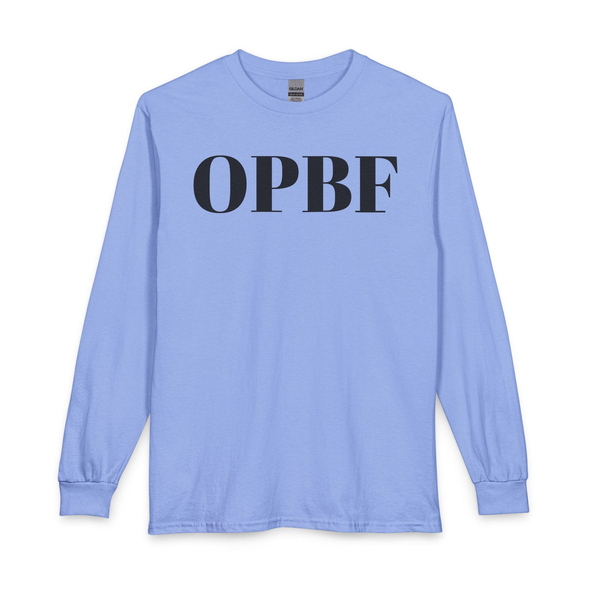 OPBF Long Sleeve Tee — "Better 1% Forever" Continuous Improvement Motivational Shirt