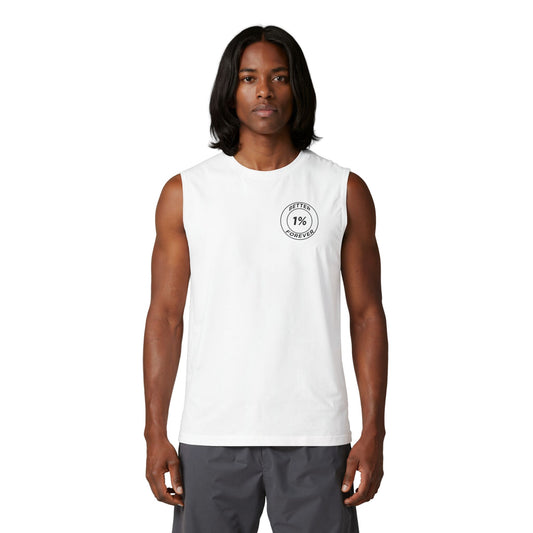 1% Forever Muscle Tank — Minimalist Fitness Tank Top