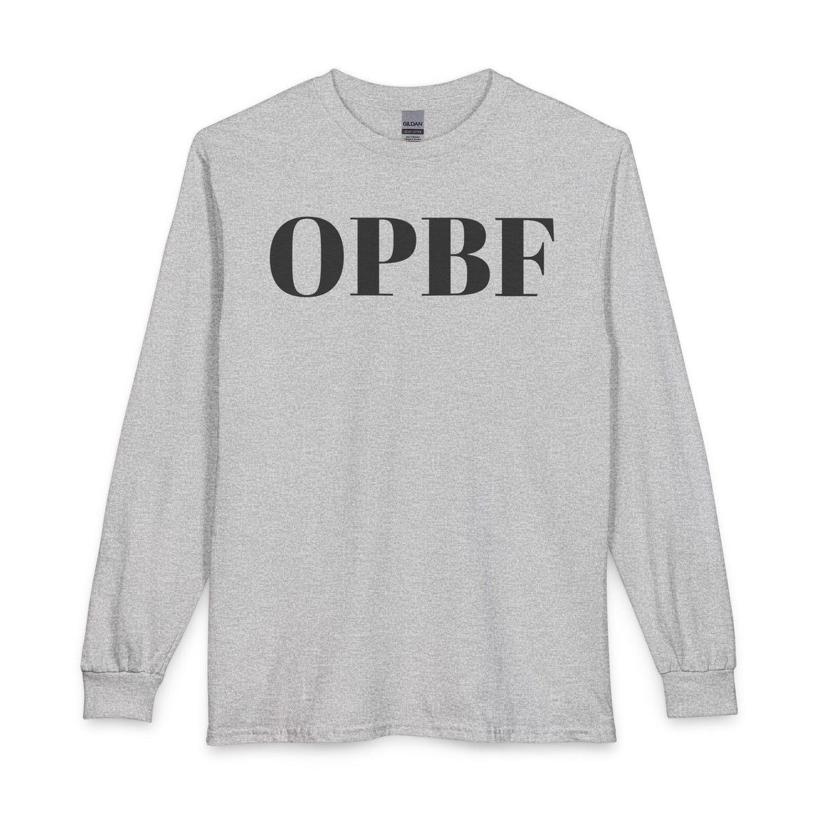 OPBF Long Sleeve Tee — "Better 1% Forever" Continuous Improvement Motivational Shirt